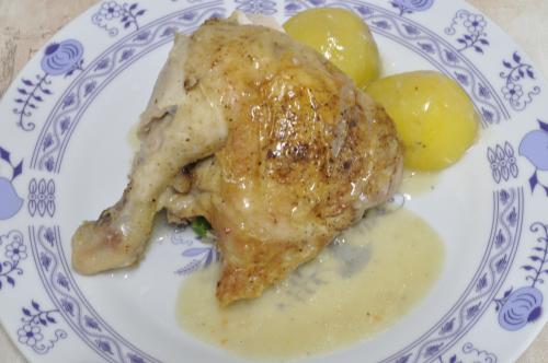 Kuře s rýžovou nádivkou  – Snadné Česko recept, zvládnete za 30 - 45 minut